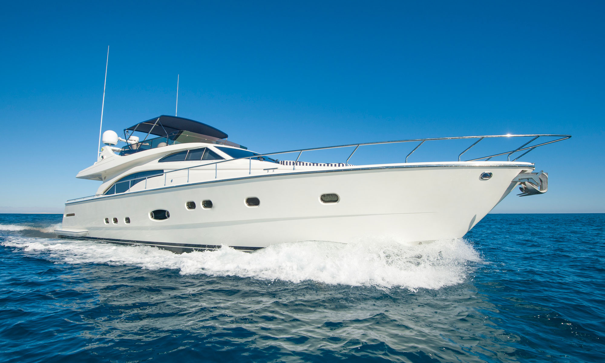 Picture of a Yacht on Water